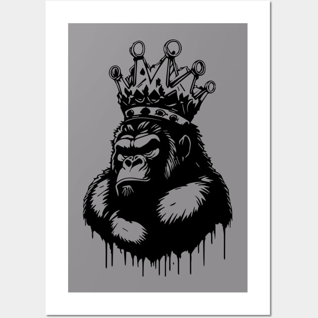 king monkey Wall Art by lkn